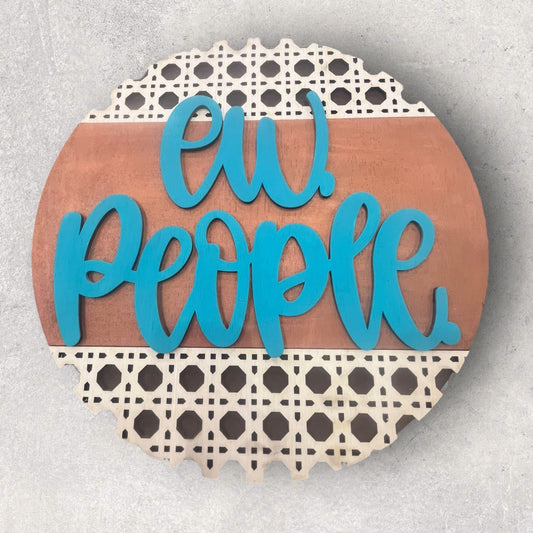 “Ew, people.” - DIY Kit