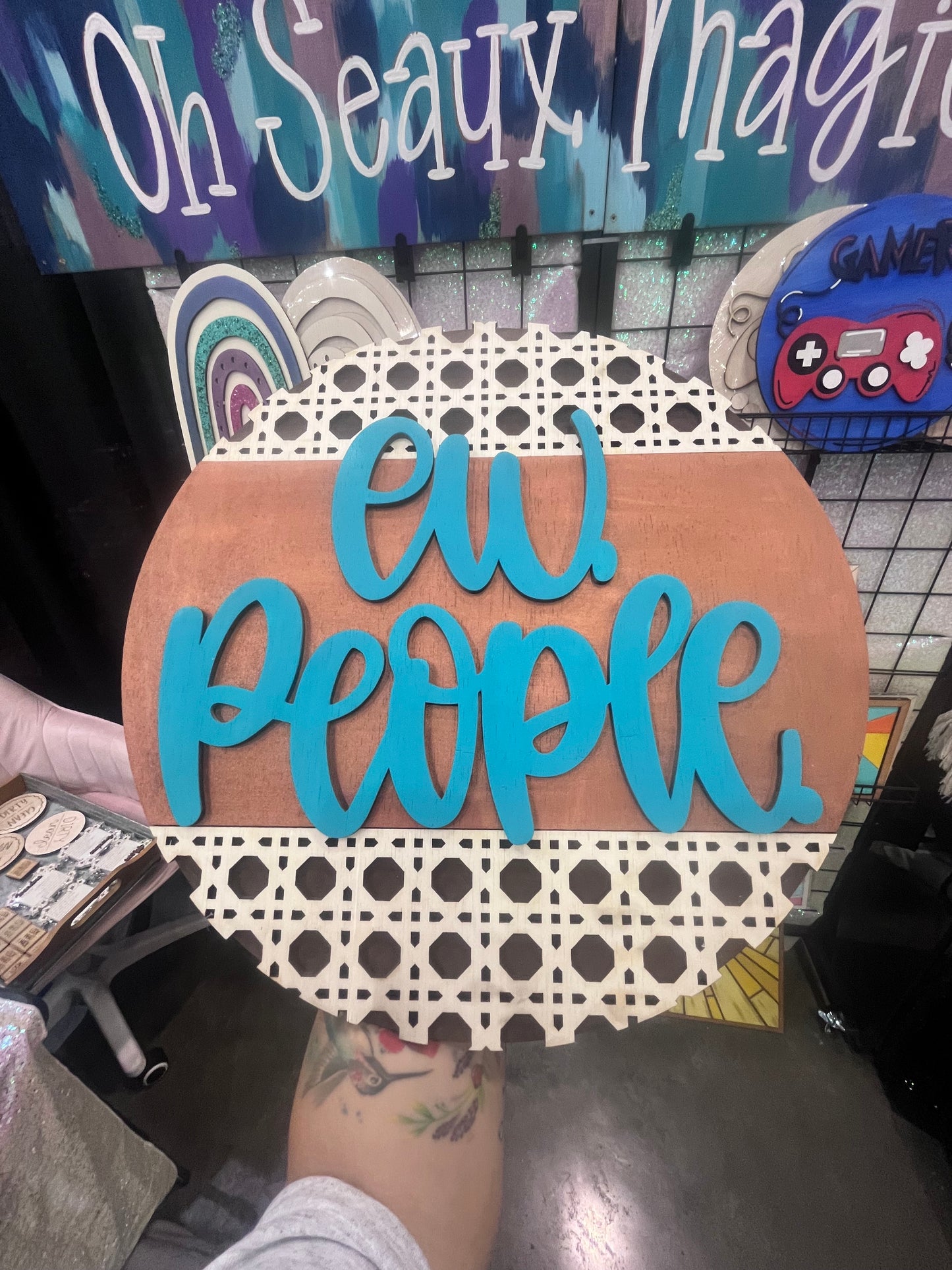“Ew, people.” - DIY Kit